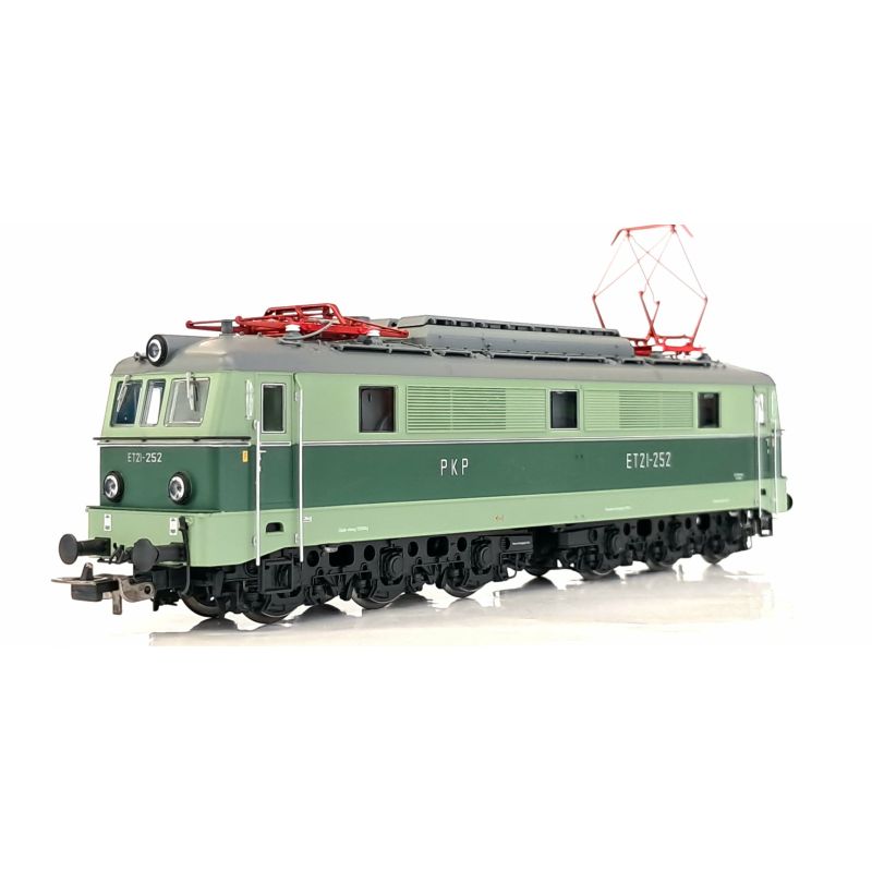 PIKO 51619 Villanymozdony, ET21-252, PKP III, hangdekóderrel