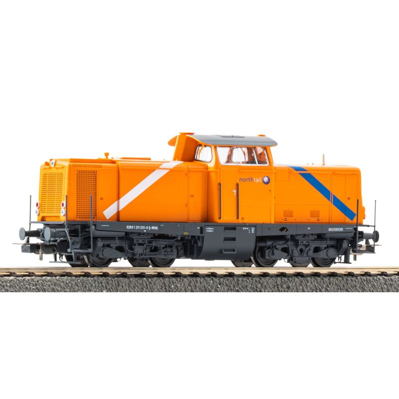 PIKO 52130 Dízelmozdony, BR 211 031-0, NorthRail VI