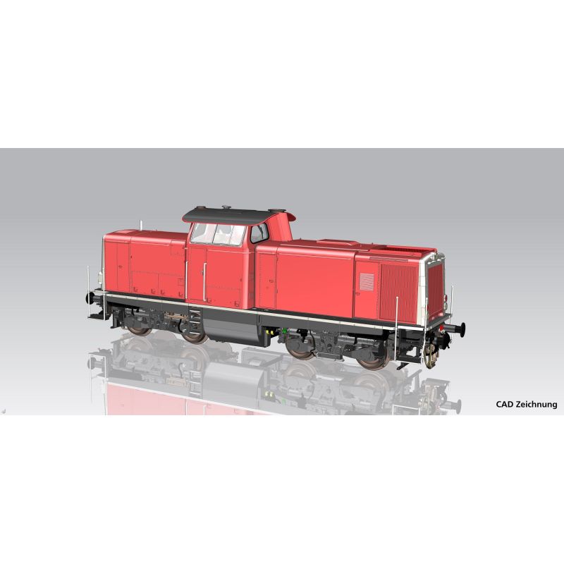 PIKO 52336 Dízelmozdony BR 213 orientrot DB AG V + DSS PluX22