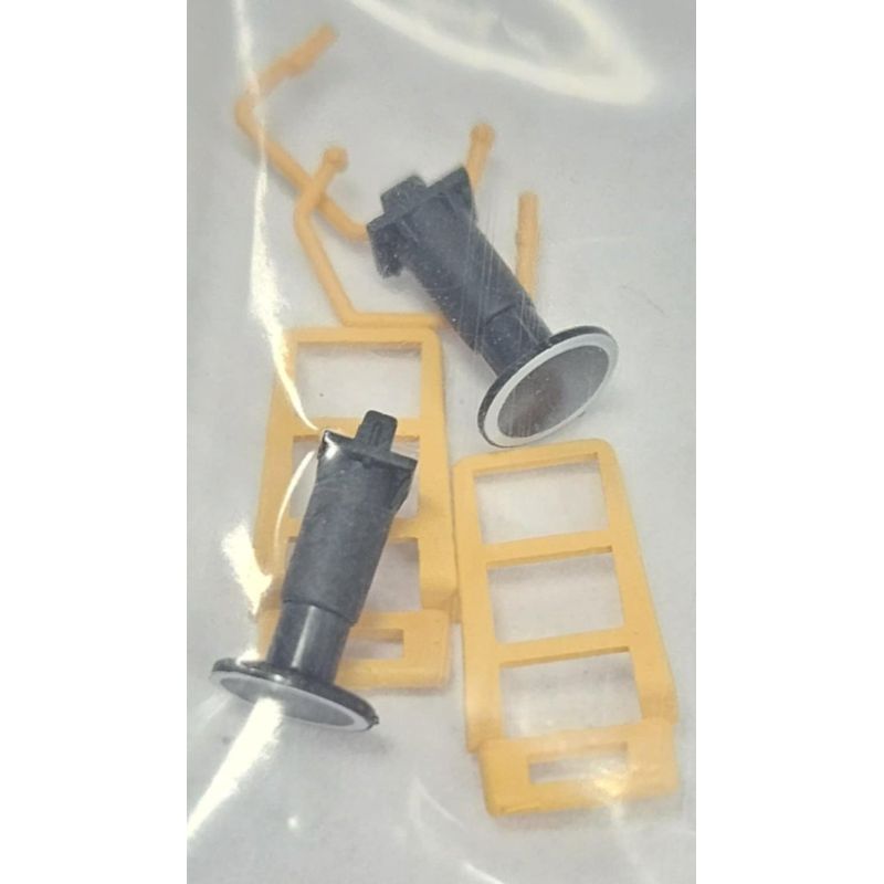 Piko 52496-26 Alkatrész, lépcsők, ütközők, kapaszkodók M61 008 Nohabhoz, 2-2 db