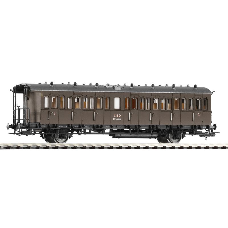 Piko 53162 Oldalfellépős személykocsi 3.o. Ca ČSD III