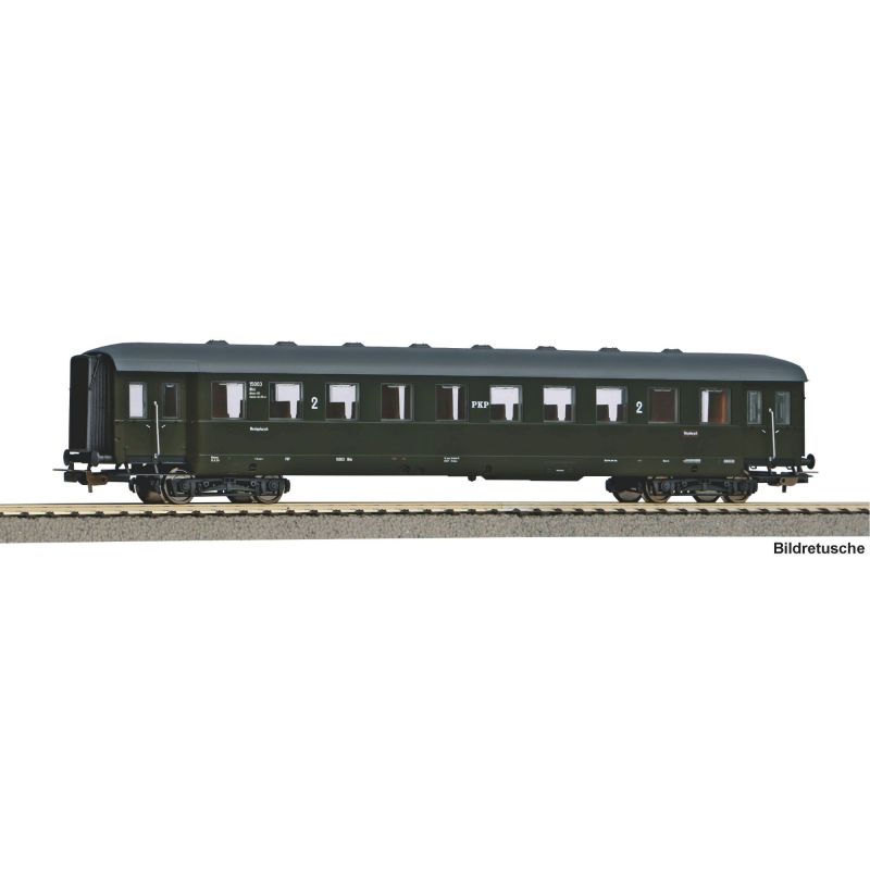 PIKO 53288 4-achs. sebesvonati kocsi 2. Kl. PKP III, andere Nummer