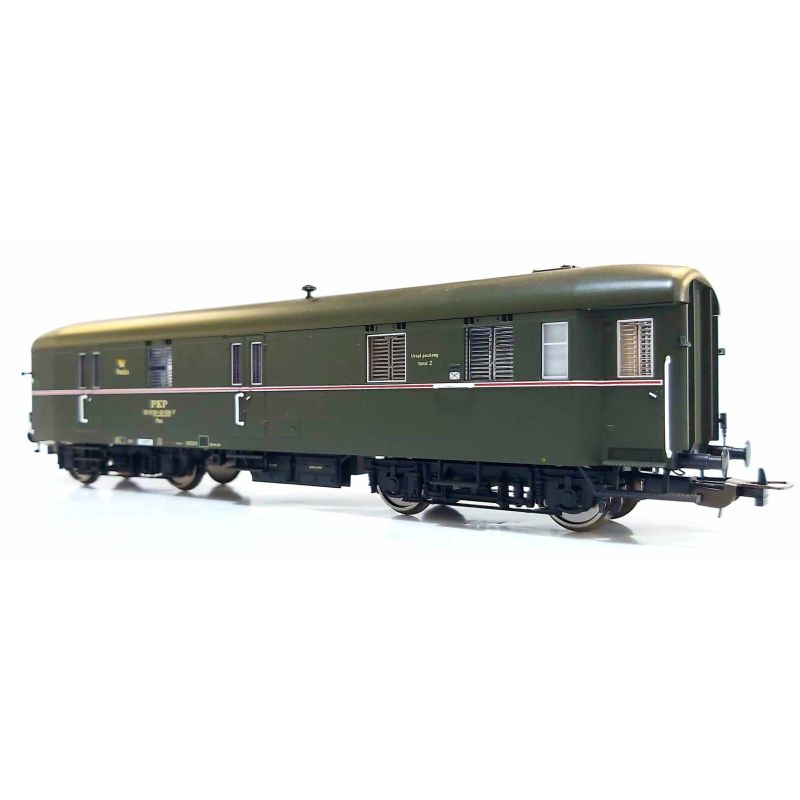 PIKO 53800 Vasúti posta kocsi, Pmx, PKP IV