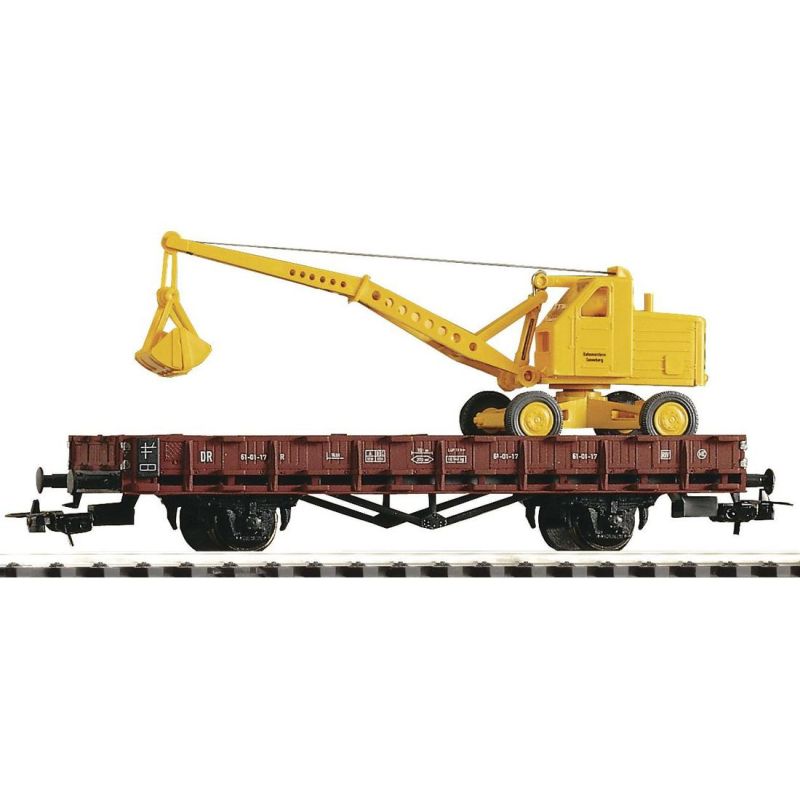 Piko 54128 Pőrekocsi R61, markolóval, DR III