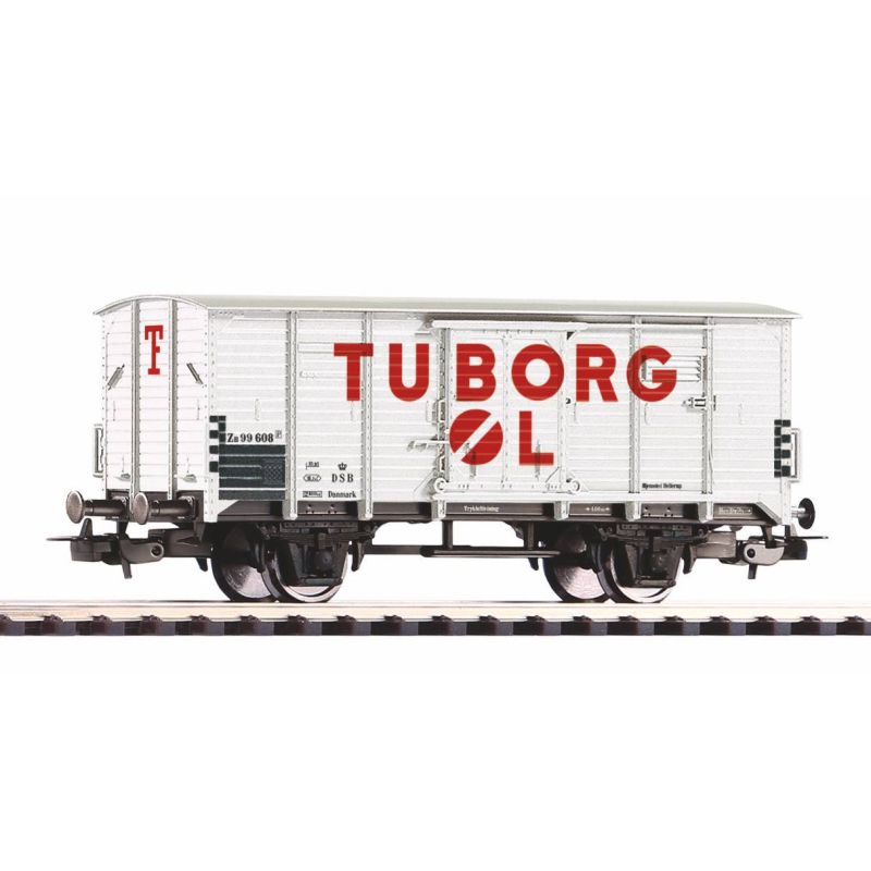 PIKO 54618 Zárt teherkocsi sörszállító G02, Bier Tuborg, DSB III