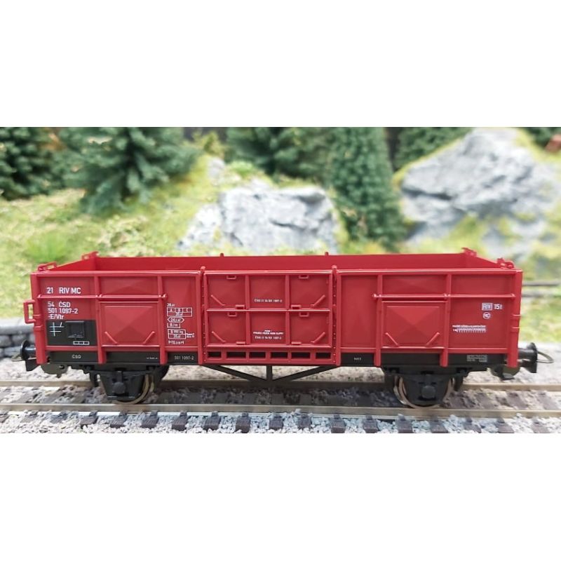 PIKO 54644 Nyitott teherkocsi E/Vtr, CSD IV