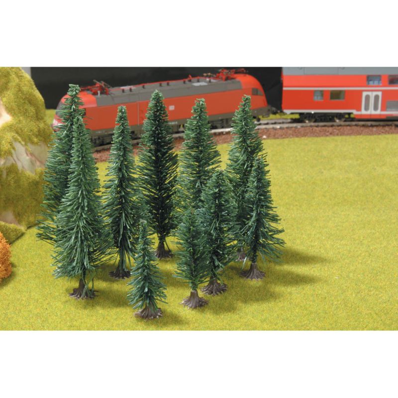 Piko 55743 Fenyőfák, 11,6 cm, 10 db