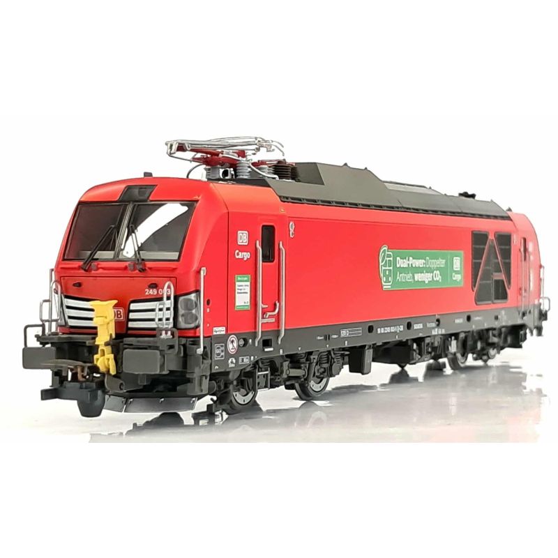 PIKO 55928 Villany/dízelmozdony, kettős üzemű, BR 249, Vectron, hangdekóderrel, működő pantográffal, digit. kuplunggal