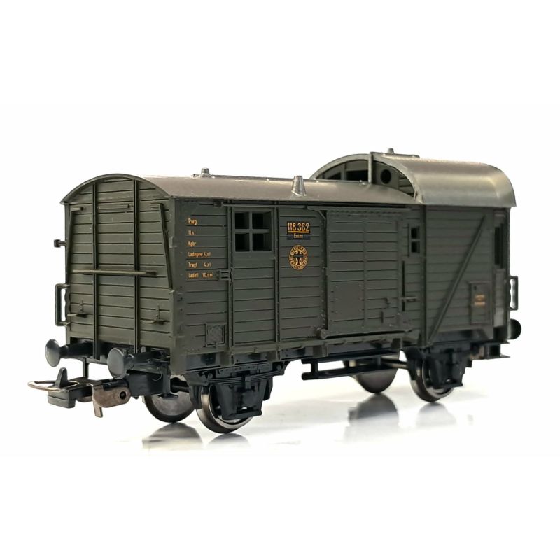 Piko 57704 Tehervonati poggyászkocsi, Pwg, DRG II