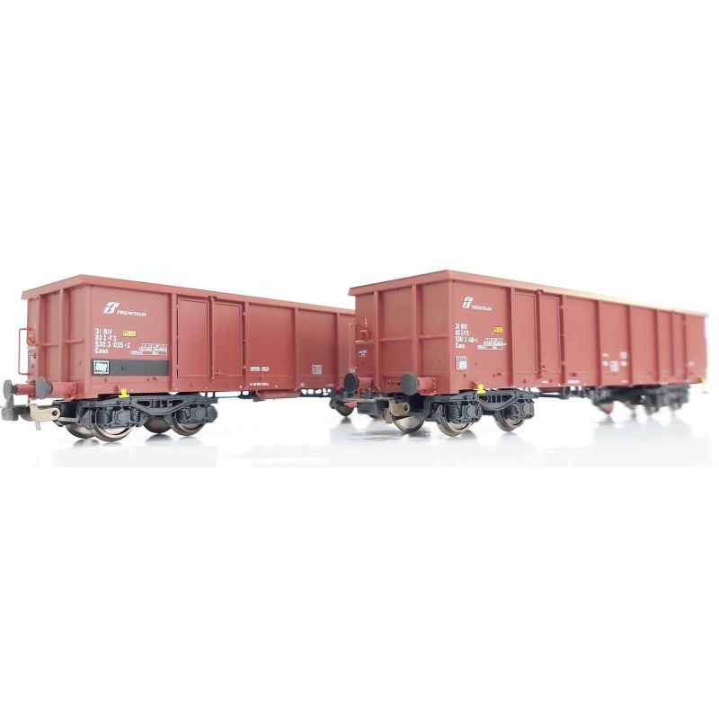 PIKO 58238 Nyitott teherkocsi készlet, Eaos, homokrakománnyal, FS V