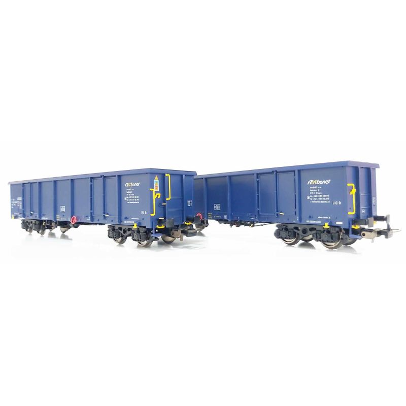 PIKO 58239 Nyitott teherkocsi készlet, Eaos, homokrakománnyal, Axbenet VI