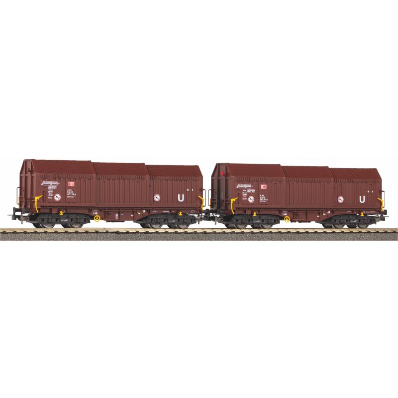 PIKO 58293 Teleszkópos kocsi készlet, Shimmns, DB Cargo VI