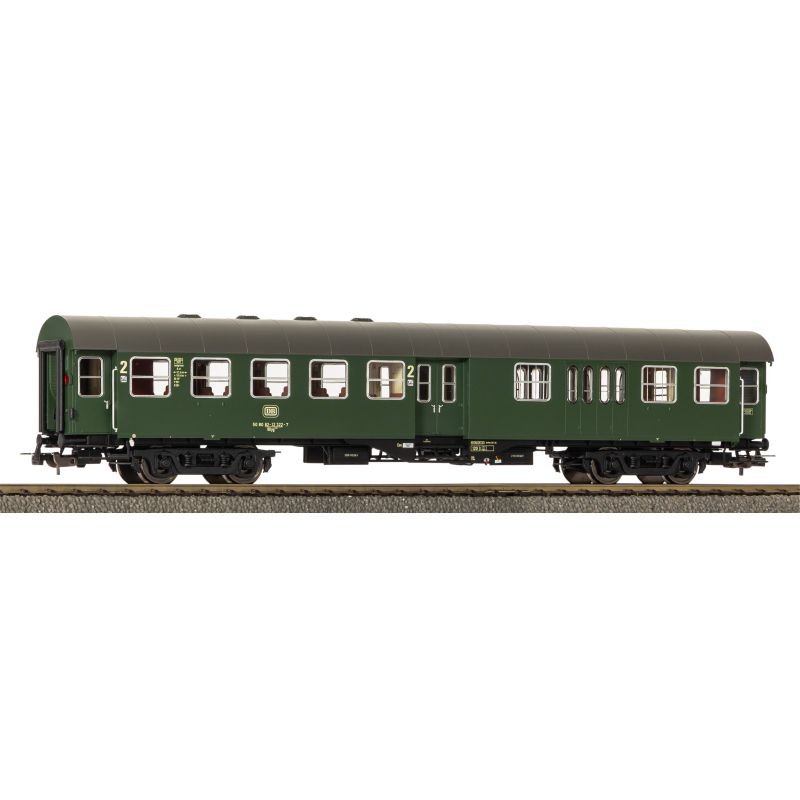 PIKO 58862 Személykocsi poggyászszakasszal, Umbauwagen, 2.o., BD4yg, DB IV