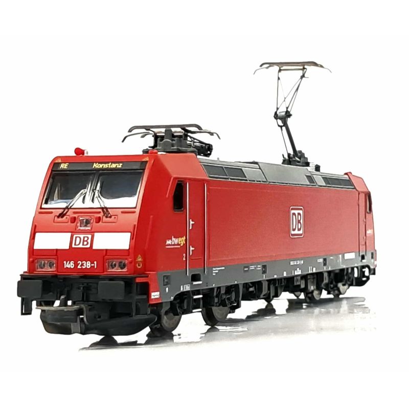 PIKO 59053 Villanymozdony, BR 146 238-1, TRAXX, DB AG VI, hangdekóderrel