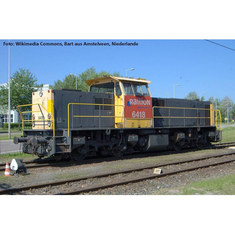 PIKO 59167 Dízelmozdony 6400 Railion Logistics NL VI + DSS 8pol.