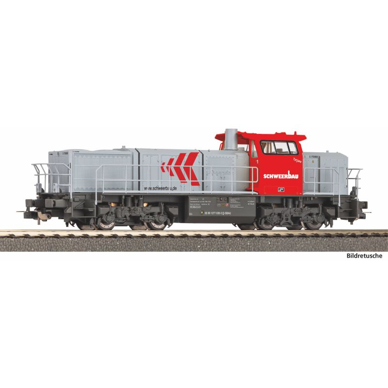 PIKO 59178 Dízelmozdony G1700 Schweerbau VI + DSS PluX22