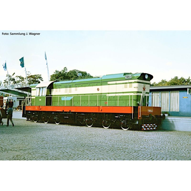 PIKO 59795 Dízelmozdony T669.0 CSD IV + DSS PluX22