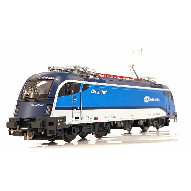 PIKO 59845 Villanymozdony, Rh 1216 250-1, Taurus, Railjet, CD VI, hangdekóderrel