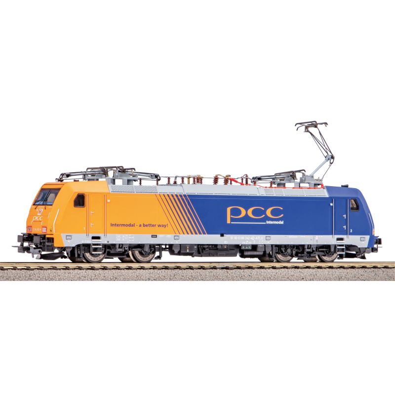 PIKO 59868 Villanymozdony BR 186 248-1 TRAXX, PCC Intermodal VI