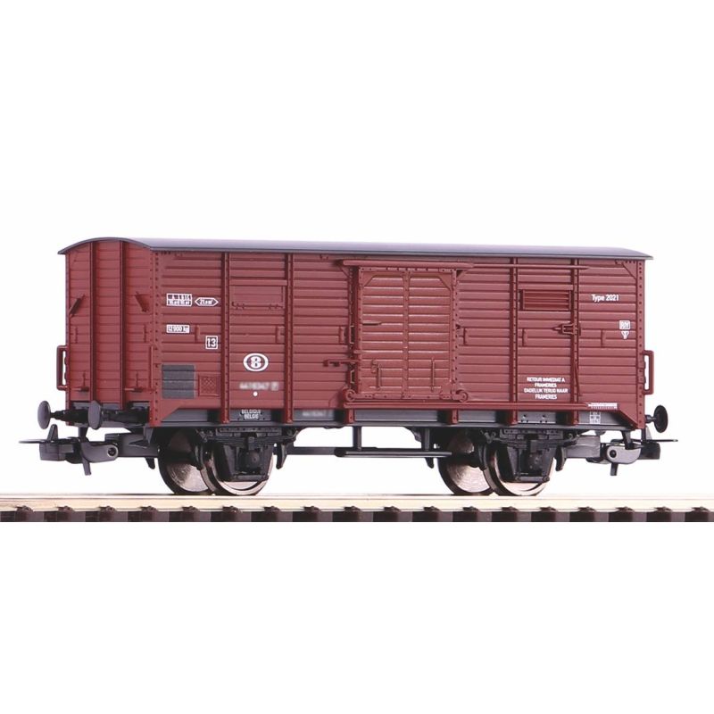 PIKO 95356 Zárt teherkocsi, G02, SNCB III