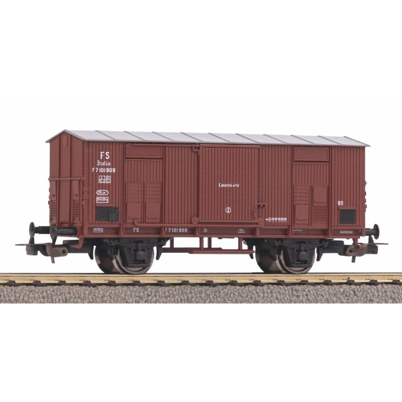 PIKO 95357 Zárt teherkocsi, F, FS III