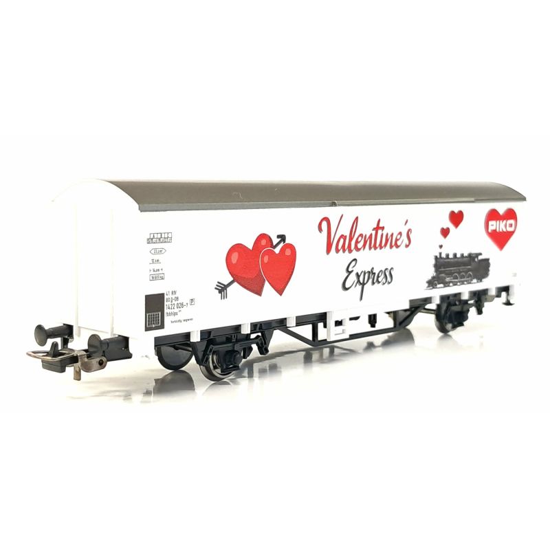 PIKO 95746 Zárt teherkocsi, Valentine's Express