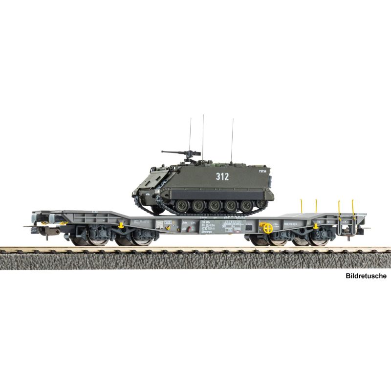 PIKO 96280 Panzertransportwg. Slmmnps mit M113 Schützenpanzer SBB-CFF V