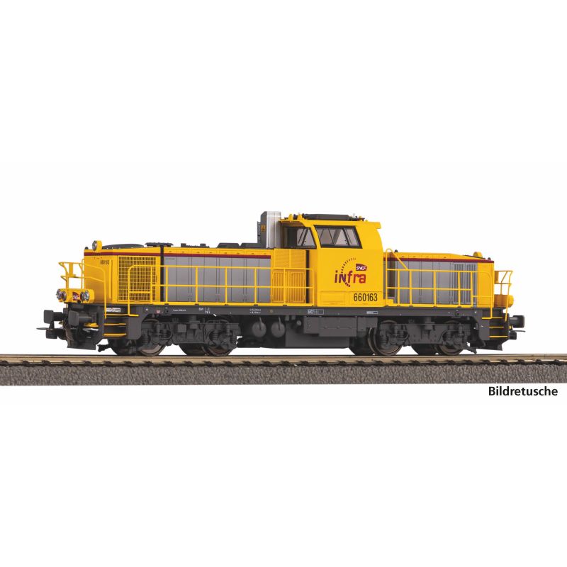 PIKO 96494 Dízelmozdony/Sound BB 60000 SNCF VI + PluX22 Dec.