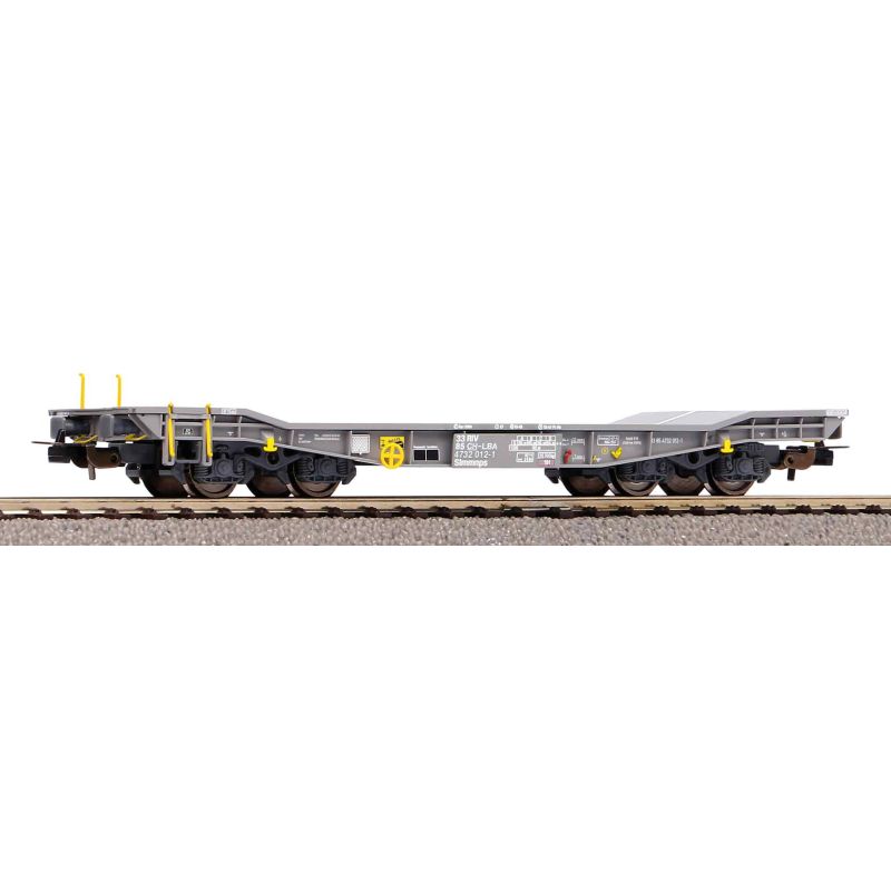 PIKO 96698 Nehézteherszállító kocsi, Slmmnps, CH-LBVA V