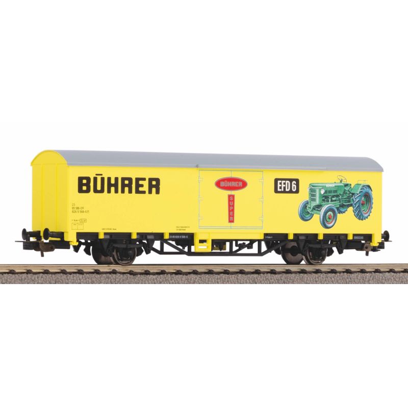 PIKO 97159 Zárt teherkocsi, hűtőkocsi, Bührer, SBB IV