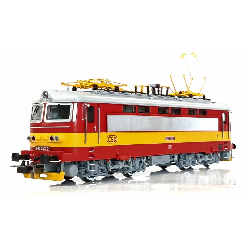 PIKO 97407 Villanymozdony, Rh 242 253-3, Plehács, CSD V