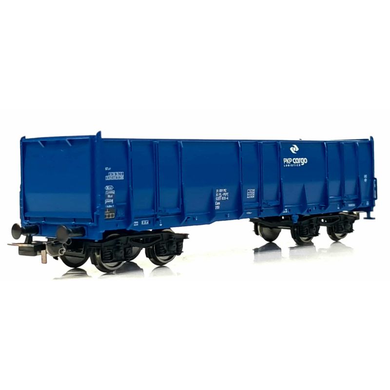 PIKO 98553C1 Magasított oldalfalú kocsi, Eaos, PKP Cargo VI, 1. psz.