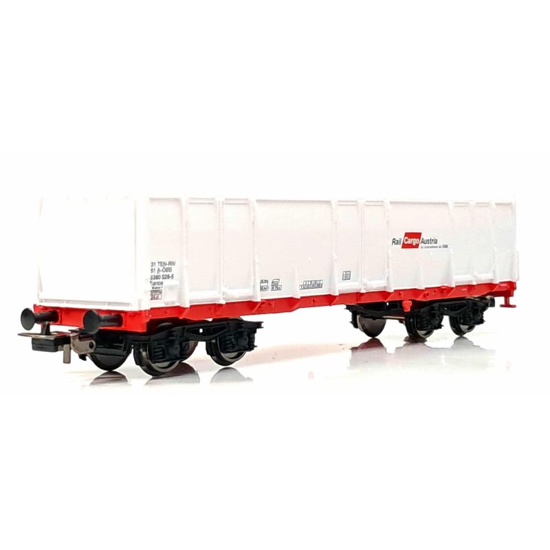 PIKO 98553D2 Magasított oldalfalú kocsi, Eanos, Rail Cargo Austria, ÖBB VI, 2. psz.