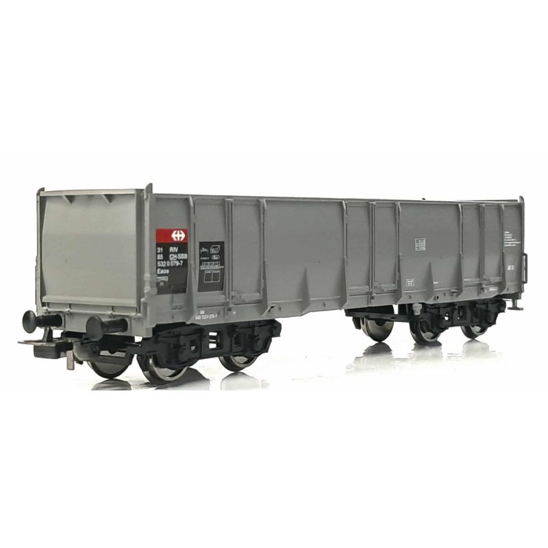 PIKO 98553F2 Magasított oldalfalú kocsi, Eaos, SBB VI, 2. psz.