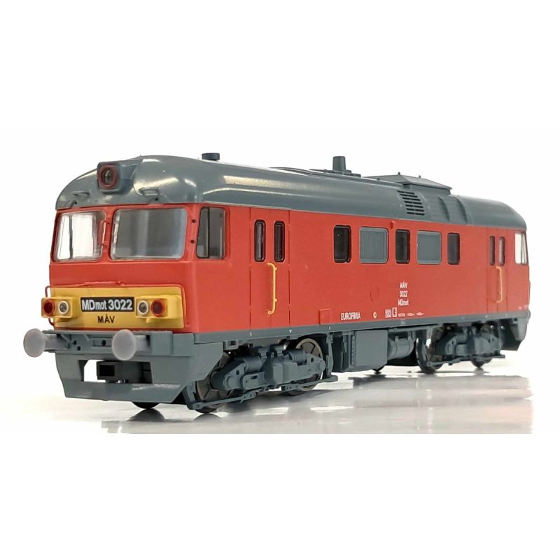 Poggyászteres motorkocsi, MDmot 3022, MÁV V, hangdekóderrel