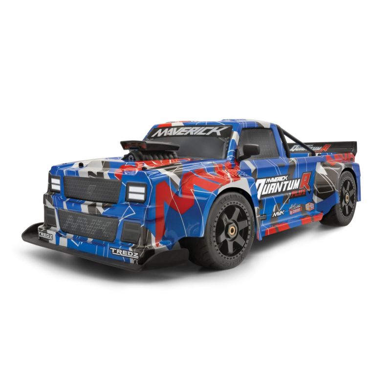 MV150312 QuantumR Flux 4S 1/8 4WD Race Truck - Blue/Red