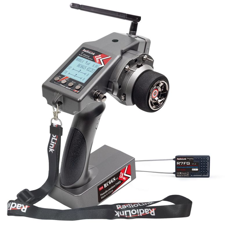 RadioLink RC6GS V3 2.4Gz távirányító + vevő gyroval