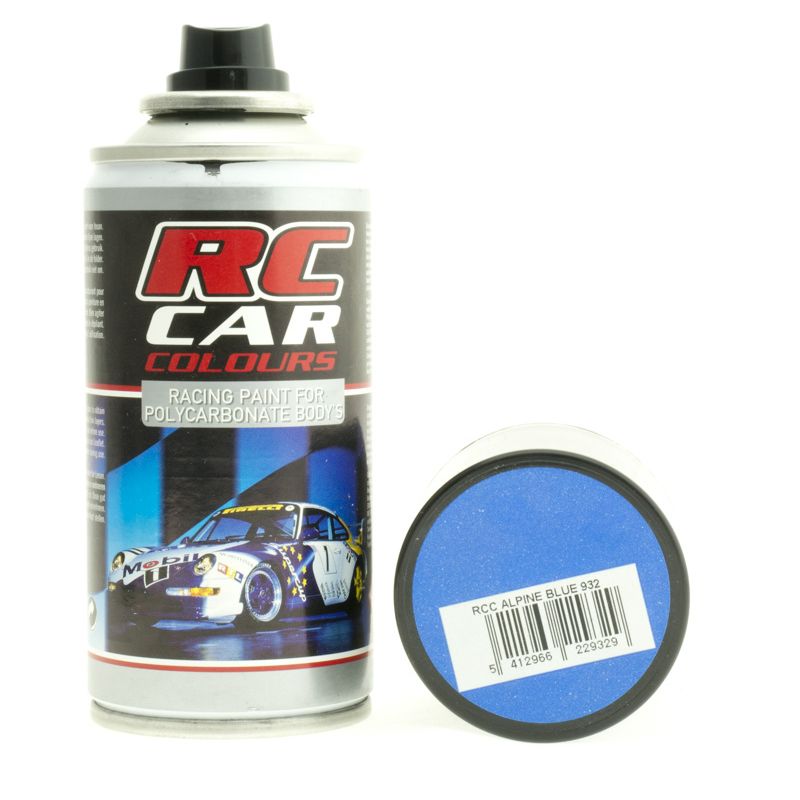 Rc auto karosszéria festék alpine kék