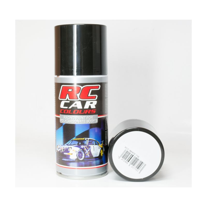 RC autó karosszéria festék, fehér, spray
