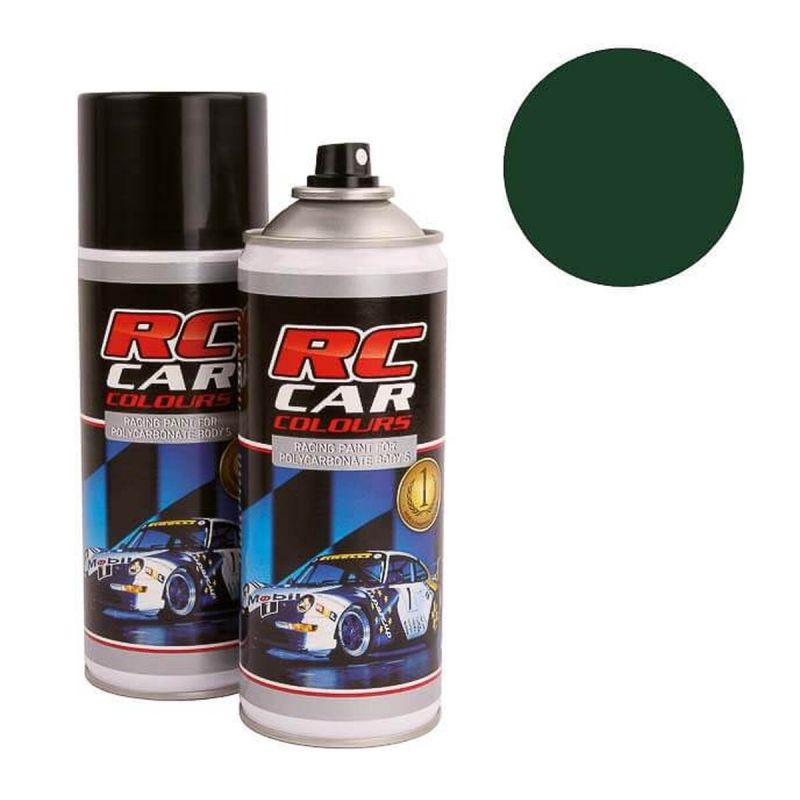 Ghiant RCC 312 RC modellautó karosszéria lexanit festék, British Racing Green