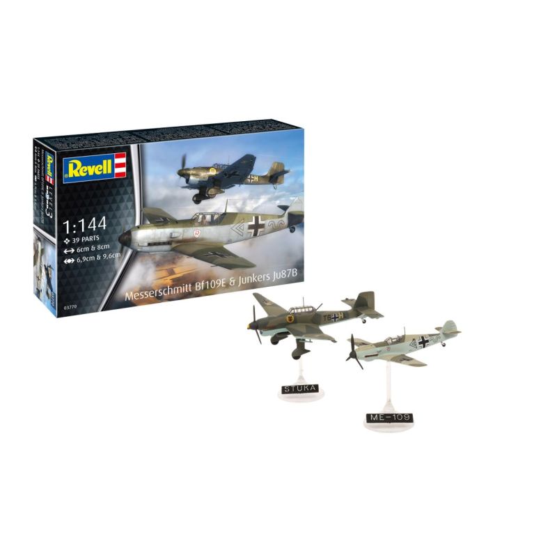 Revell 03770 Messerschmitt Bf109E & Junkers Ju87B Stuka