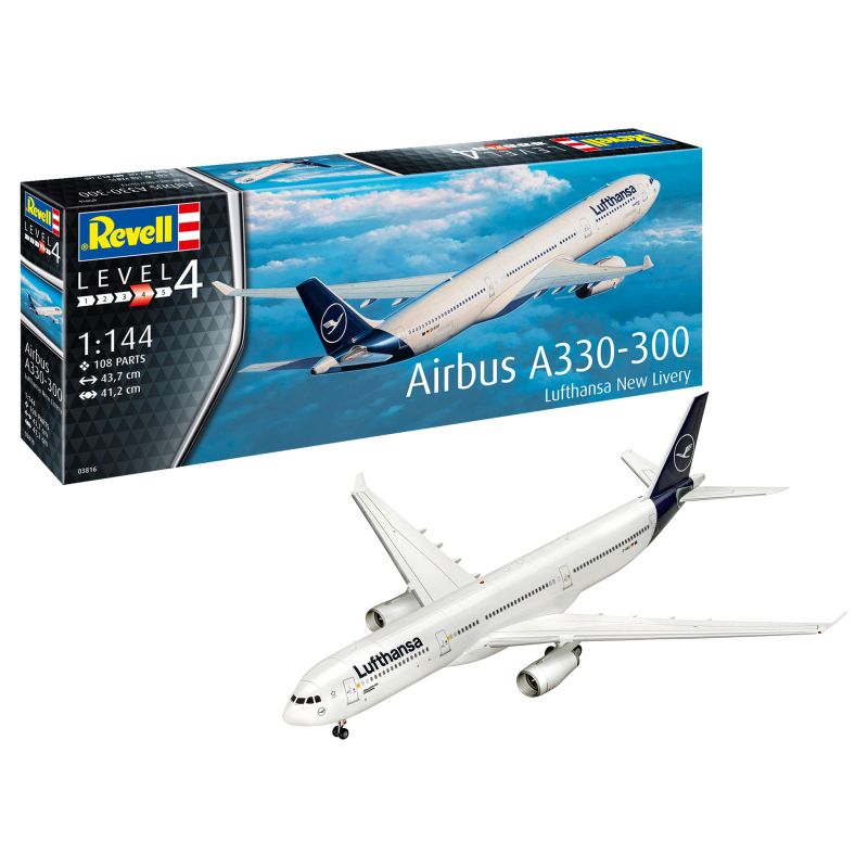 Revell 03816 Airbus A330-300 - Lufthansa New Livery