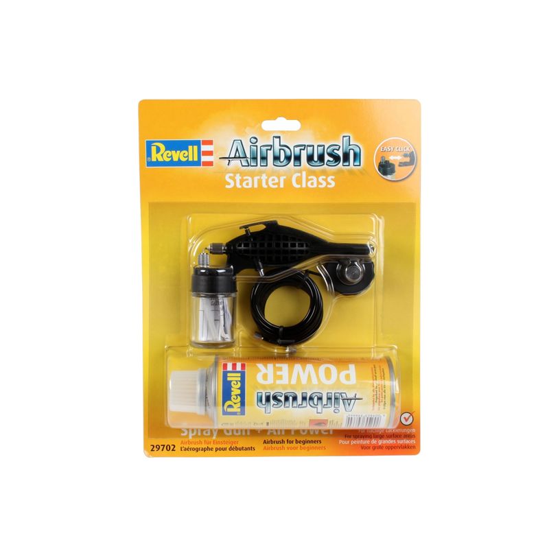 Revell 29702 Revell Airbrush - Spray Gun Starter Class & Air Power- Festékszóró kezdőknek (29702)