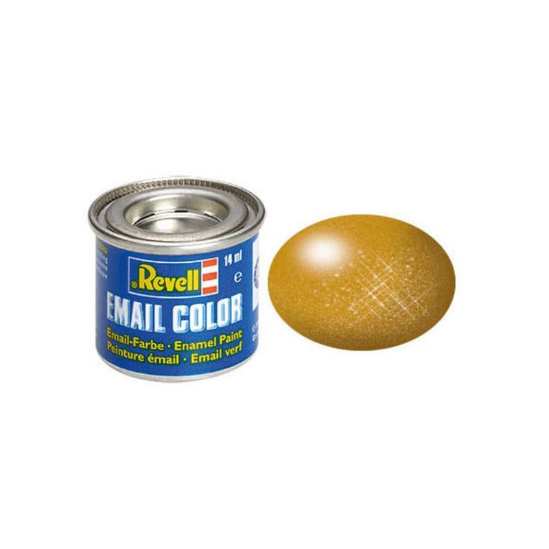 Revell 32192 brass metallic makett festék