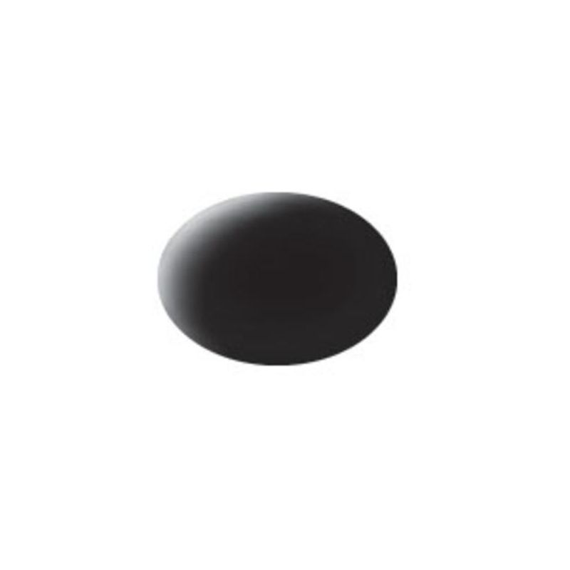 Revell 36108 Aqua fekete matt makett festék