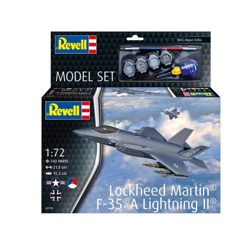 Revell 63799 Model Set Lockheed Martin® F-35®A Lightning II