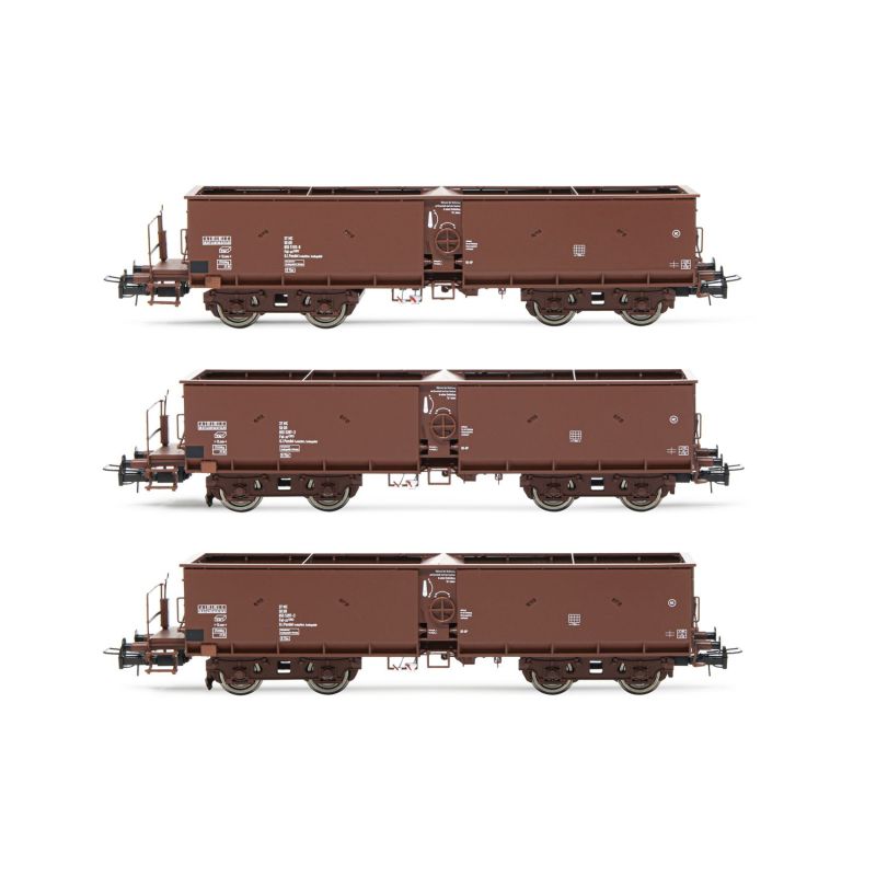 Rivarossi HR6521 Önörítős kocsi készlet, Fal-zz, DR IV