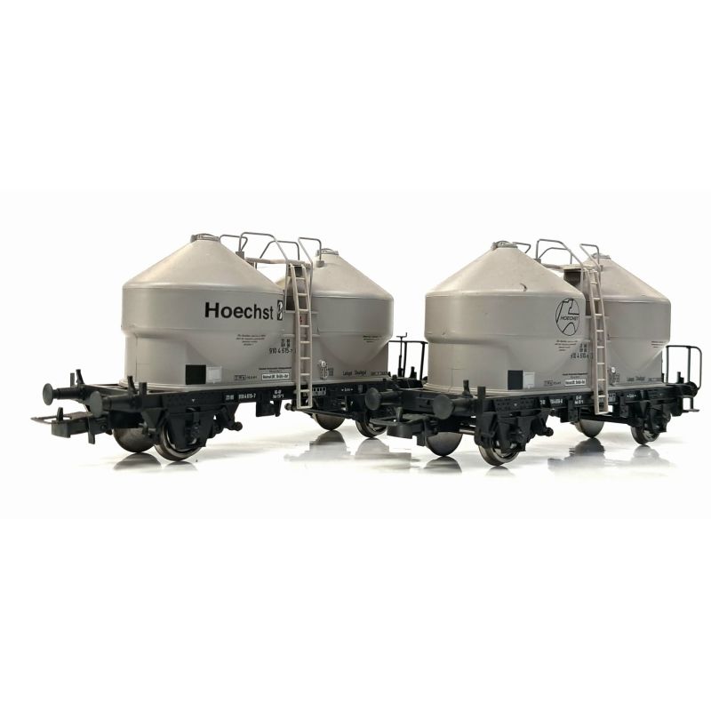 Rivarossi HR6574 Silókocsi készlet, Ucs, Hoechst, DB IV