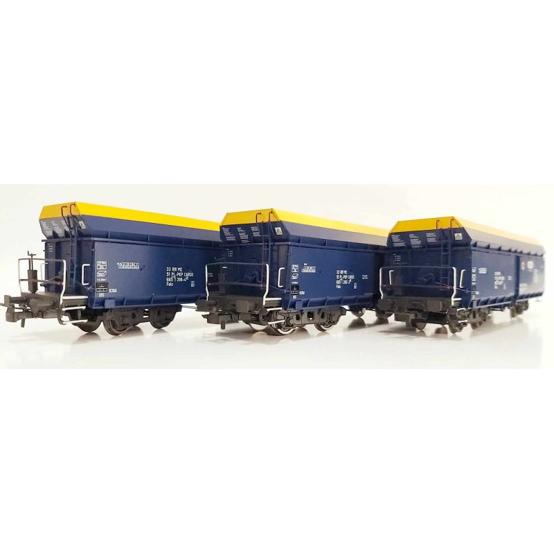 Rivarossi HR6589 Önürítős kocsi készlet, Fals, PKP Cargo VI