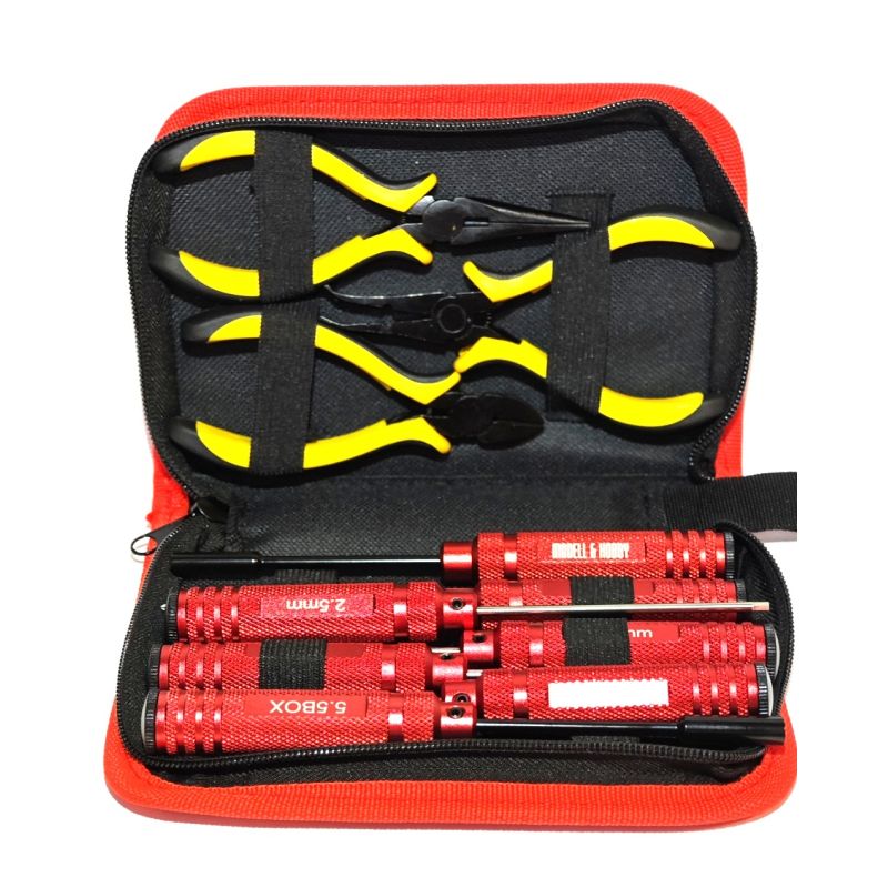 RNA Tool Black Cat 5522 WinnerRed 10 darabos szerszámkészlet, táskával